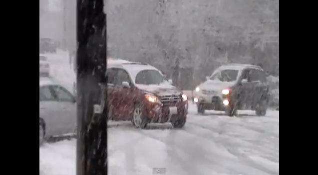 Video: Snow Storm Causing Automotive Carnage