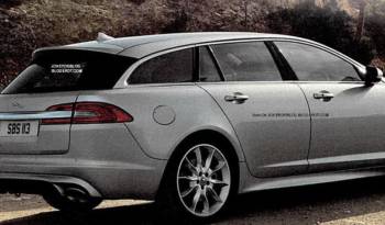 2013 Jaguar XF Sportbrake Leaked Photos