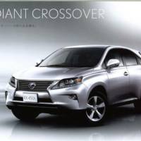 2013 Lexus RX Facelift Leaked