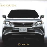 2013 Lexus RX Facelift Leaked