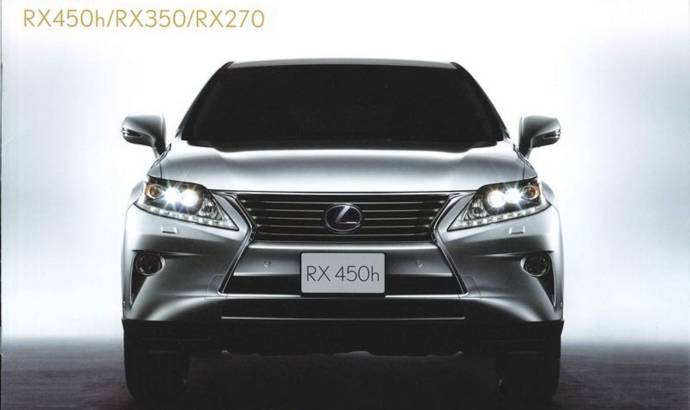 2013 Lexus RX Facelift Leaked