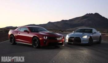 Chevrolet Camaro ZL1 vs Nissan GT-R