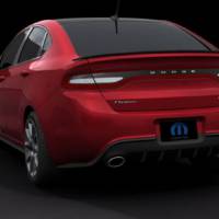 Dodge Dart GTS 210 Tribute and Fiat 500 Stinger by Mopar