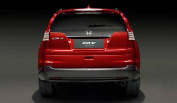 European Honda CR-V Prototype Revealed