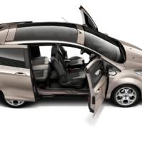 Ford B-Max Shows Easy Access Door System