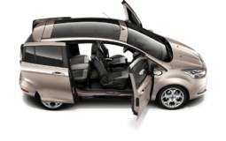 Ford B-Max Shows Easy Access Door System