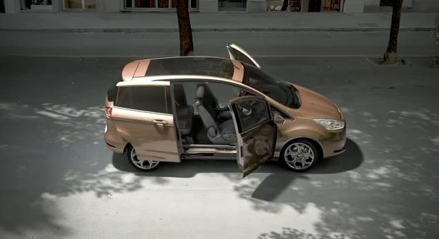 Video: 2013 Ford B-Max Door System
