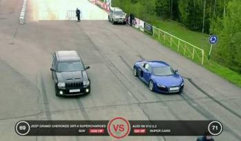 1000 HP Jeep Grand Cherokee vs R8, GTR and X6M