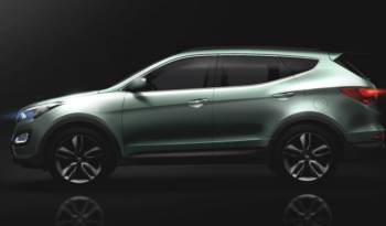 2013 Hyundai Santa Fe Teasers