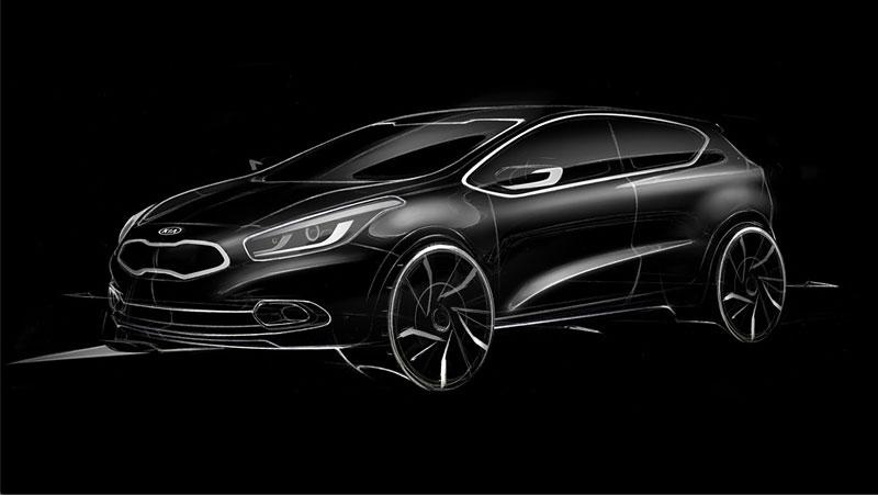 2013 Kia Pro Ceed teaser