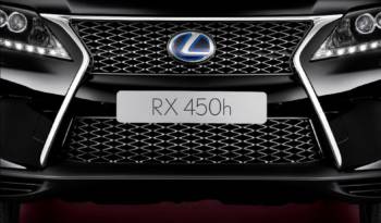 2013 Lexus RX 450h Teaser