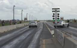 Lucky Nissan GTR Avoids Crashing Side Walls