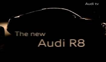 Video Teaser: 2013 Audi R8 Facelift
