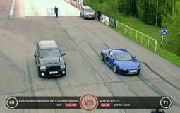 1000 HP Jeep Grand Cherokee vs R8, GTR and X6M