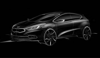 2013 Kia Pro Ceed teaser