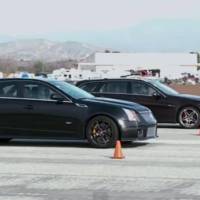 Cadillac CTS-V vs Mercedes E63 AMG