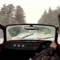 Caterham Supersport Driven on Snow