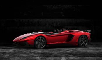 One-off Lamborghini Aventador J Speedster Revealed