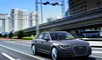 2012 Audi A6 L e-tron Concept Revealed in Beijing