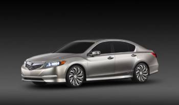 2013 Acura RLX Concept: 2012 NY Auto Show