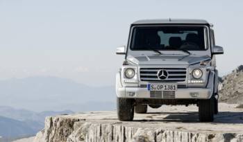 2013 Mercedes G Class Facelift - Officially Revealed