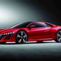 Acura NSX Concept in Red
