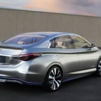 Infiniti LE Pure-Electric Concept Previewed Ahead of NY Debut