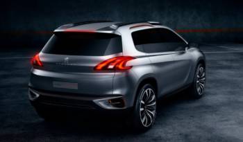 Peugeot Urban Crossover Concept Arrives in Beijing