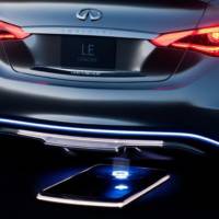 Infiniti LE Pure-Electric Concept Previewed Ahead of NY Debut