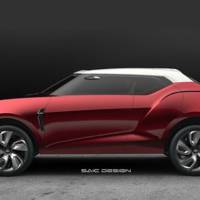 MG Icon SUV Sketches