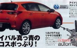2013 Toyota Auris Leaked Photos