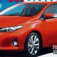 2013 Toyota Auris Leaked Photos