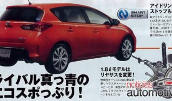 2013 Toyota Auris Leaked Photos