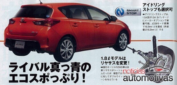 2013 Toyota Auris Leaked Photos