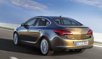 2013 Opel Astra Sedan Unveiled