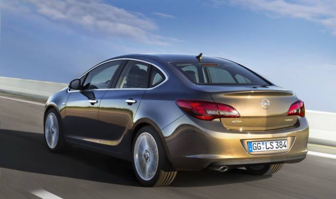 2013 Opel Astra Sedan Unveiled