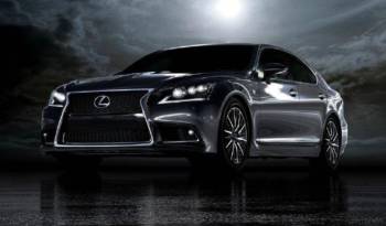 2013 Lexus LS Teaser