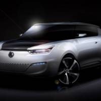 2012 Ssangyong e-XIV - first sketches of a future electric crossover