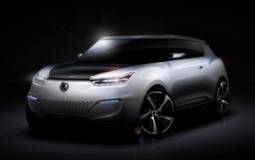 2012 Ssangyong e-XIV - first sketches of a future electric crossover