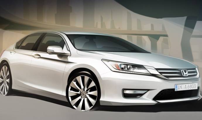 2013 Honda Accord - first sketches for the european version