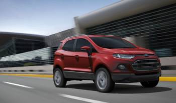 2013 Kuga, Edge and Ecosport to expand Ford's european line-up