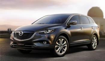 2013 Mazda CX9 facelift brings Kodo design and new safety features