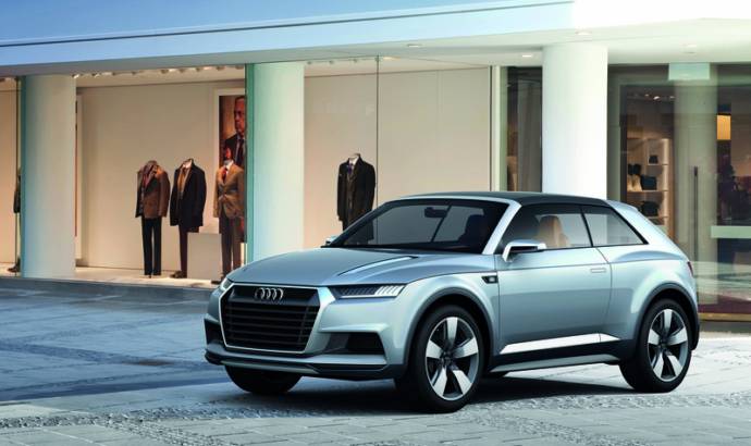 Audi Crosslane Coupe Concept unveiled in Paris