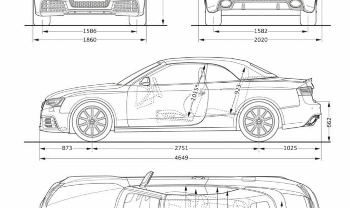 Audi has unveiled the uber-sport 2013 RS5 Cabriolet
