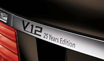 BMW 760Li V12 25 Years Edition, limited version, US only