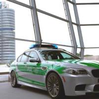 BMW M5 police car - the new Autobahn enforcer