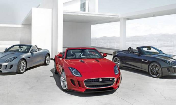 First photo with the 2013 Jaguar F-Type