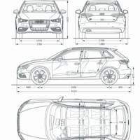 This is the 2013 Audi A3 Sportback