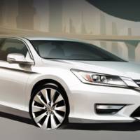 2013 Honda Accord - first sketches for the european version