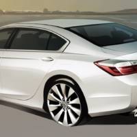 2013 Honda Accord - first sketches for the european version